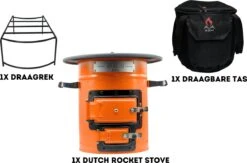 Dutch Rocket Stove - Rocket Stove - Kooktoestel Op Houtvuur - Met Draagtas - Dutch Oven -Buiten Kamperen Apparatuur 1200x793 11