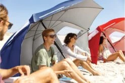 Sport-Brella - Premiere Strandtent - Windscherm - Tochtscherm - Tochtscherm - Stormparaplu - Zonnescherml - Blauw -Buiten Kamperen Apparatuur 1200x795 2