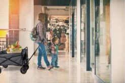 Hoogwaardige Bolderkar Opvouwbaar - Antraciet - Kinderen - Baby - Opslagkar - Bolderwagen - Tuinkar - Bolderkarren -Buiten Kamperen Apparatuur 1200x798 14