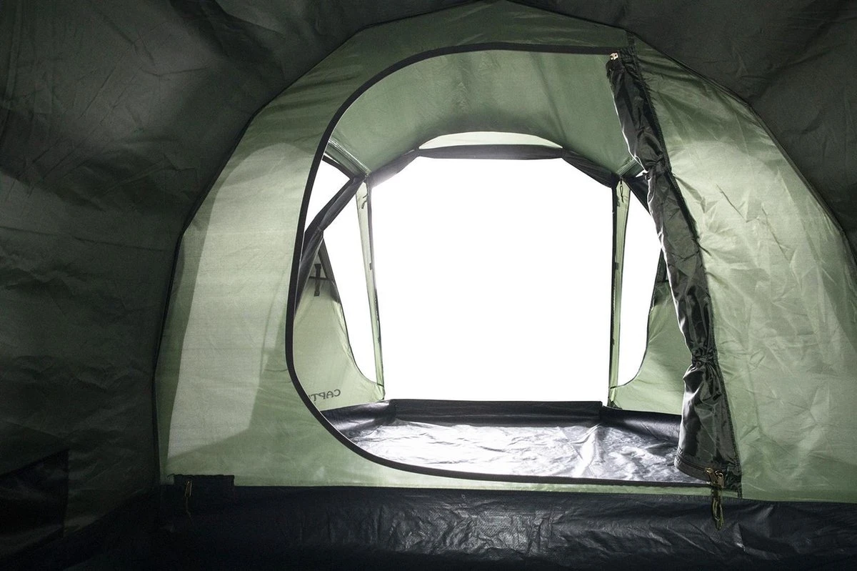 Capture Outdoor, 3-Man XXL Tent "Seikan XTR-3", Voor 3 XXL Personen, 215x400x155cm, DeLuxe Tent En Canvas, "Airflow System", … 7 Capture Outdoor, 3-Man XXL Tent "Seikan XTR-3", Voor 3 XXL Personen, 215x400x155cm, DeLuxe Tent En Canvas, "Airflow System", … - Afbeelding 5