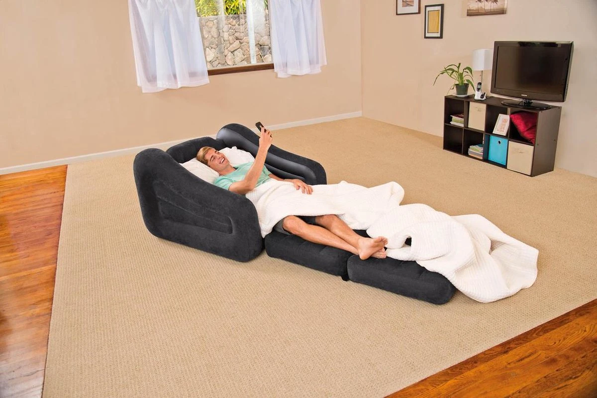 Intex Opblaas Stoel - 1-persoons - 221x107x66 Cm 6 Intex Opblaas Stoel - 1-persoons - 221x107x66 Cm - Afbeelding 4