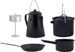 ESSCHERT DESIGN Pannenset Kampvuur - 4 Delig - Outdoor - Metaal 33 ESSCHERT DESIGN Pannenset Kampvuur - 4 Delig - Outdoor - Metaal -Buiten Kamperen Apparatuur 1200x837 3