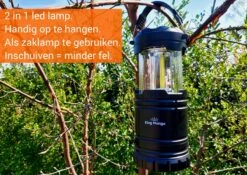 LED Camping Lamp 2 In 1 Hoge Kwaliteit - Zaklamp En Campinglamp - Inclusief AA Batterijen -Buiten Kamperen Apparatuur 1200x851 6