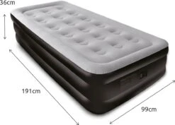 BluMill Eenpersoons Luchtbed - Met Ingebouwde Pomp - Luchtbed Zelfopblazend - Incl. Draagtas - 191x99x36 Cm 15 BluMill Eenpersoons Luchtbed - Met Ingebouwde Pomp - Luchtbed Zelfopblazend - Incl. Draagtas - 191x99x36 Cm -Buiten Kamperen Apparatuur 1200x859 1