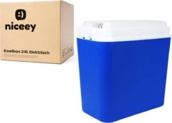 Niceey Thermo Elektrische Koelbox - 24 Liter - Koelbox Elektrisch 12v 230 Volt - Coolbox - Koelt & Verwarmt - Blauw -Buiten Kamperen Apparatuur 1200x861 4