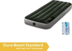 Intex Luchtbed - Downy - Formaat: Cot - B76 X L191 X H25 Cm - Ingebouwde Voetpomp- Met Reparatieset -Buiten Kamperen Apparatuur 1200x862 1