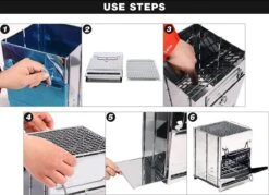 House Of Husk Draagbaar Houtkachel Voor Kamperen - Klein Camping Oven - Kampeer Kachel - Camping Kooktoestel - Camping Accessoires 19 House Of Husk Draagbaar Houtkachel Voor Kamperen - Klein Camping Oven - Kampeer Kachel - Camping Kooktoestel - Camping Accessoires -Buiten Kamperen Apparatuur 1200x869 3