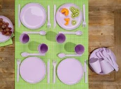 Campingservies - Picknick Bestek - 31 Delig - 6 Personen - Mintgroen -Buiten Kamperen Apparatuur 1200x885 2