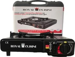 Draagbaar Camping Kookstel 1-Pits - Kooktoestel Kampeer Kookstel - Gasstel Gasfornuis Gaspit - Gas Kookplaat -Buiten Kamperen Apparatuur 1200x907 5