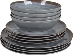 Bo-Camp Servies - Halo - 12-delig - Grijs 28 Bo-Camp Servies - Halo - 12-delig - Grijs -Buiten Kamperen Apparatuur 1200x908 1