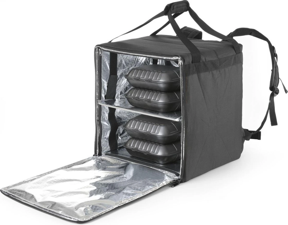 Hendi Pizza & Voedsel Bezorgrugtas Geïsoleerd - 41x41x(H)49cm 9 Hendi Pizza & Voedsel Bezorgrugtas Geïsoleerd - 41x41x(H)49cm - Afbeelding 7