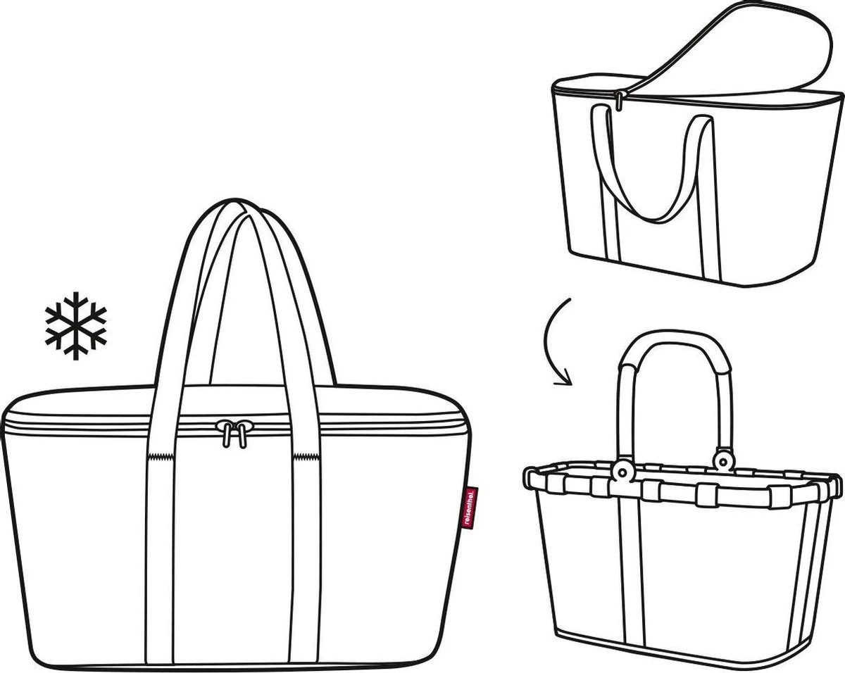 Reisenthel Coolerbag Koeltas - 20L - Dots Zwart 7 Reisenthel Coolerbag Koeltas - 20L - Dots Zwart - Afbeelding 5