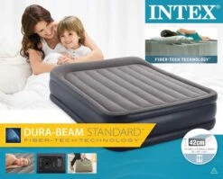 Intex Deluxe Pillow Rest Raised Luchtbed - 2-persoons - 203x152x42 Cm -Buiten Kamperen Apparatuur 1200x966