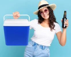 Niceey Thermo Elektrische Koelbox - 24 Liter - Koelbox Elektrisch 12v 230 Volt - Coolbox - Koelt & Verwarmt - Blauw -Buiten Kamperen Apparatuur 1200x966 3