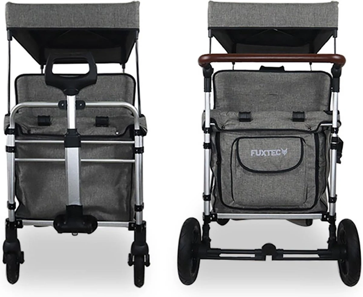FUXTEC Bolderkar FX-CTXL900 - Premium Grijs - Nu Voor Maximaal 4 Kinderen 13 FUXTEC Bolderkar FX-CTXL900 - Premium Grijs - Nu Voor Maximaal 4 Kinderen - Afbeelding 11