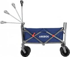 AREBOS Handkar | Transportwagen | Apparatuurwagen | Opvouwbaar | Blauw 23 AREBOS Handkar | Transportwagen | Apparatuurwagen | Opvouwbaar | Blauw -Buiten Kamperen Apparatuur 1200x981 4