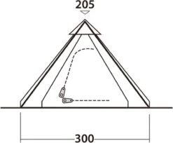 Easy Camp Tent Bolide 400 - Rood - 4 Persoons -Buiten Kamperen Apparatuur 1200x990 1