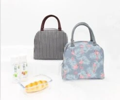Lunchtas - Koeltas - Schooltas - Leuke Vrolijke Picknicktas - Kinderen & Volwassenen - Zwart/Wit -Buiten Kamperen Apparatuur 1200x995 4
