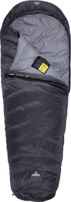 NOMAD® Taurus 250 Slaapzak | 210x80cm Grijs | Lichtgewicht & Kwalitatief | Slaapzak | Incl Hoes -Buiten Kamperen Apparatuur 424x1200 1