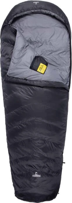 NOMAD® Taurus 400 Slaapzak | 210x80cm Grijs | Lichtgewicht & Kwalitatief | Slaapzak | Incl Hoes -Buiten Kamperen Apparatuur 427x1200 1