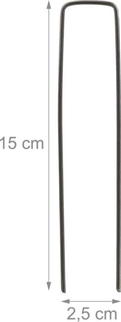 Relaxdays 100x Gronddoekpen - Grondanker - Haring - Gronddoekhaak - Grondhaken - 2mm 13 Relaxdays 100x Gronddoekpen - Grondanker - Haring - Gronddoekhaak - Grondhaken - 2mm -Buiten Kamperen Apparatuur 452x1200 1