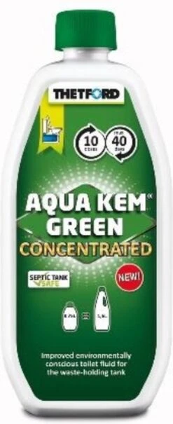 Thetford Aqua Kem Green - Concentrated - 0,75L -Buiten Kamperen Apparatuur 490x1200 1
