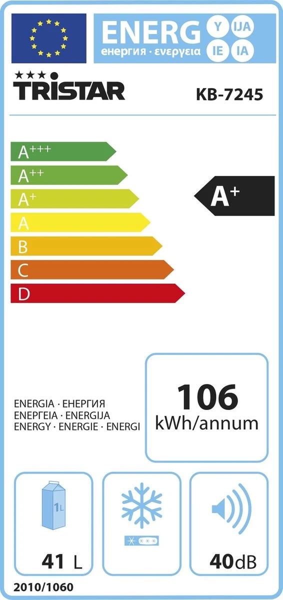 Tristar KB-7245 Elektrische Koelbox - 230V - 41 L - Blauw / Zilver 4 Tristar KB-7245 Elektrische Koelbox - 230V - 41 L - Blauw / Zilver - Afbeelding 2