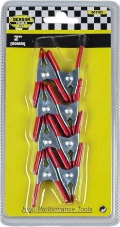 Benson Metalen Veerklem - 50 Mm - 8 Stuks 22 Benson Metalen Veerklem - 50 Mm - 8 Stuks -Buiten Kamperen Apparatuur 636x1200