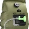 Needventure Solar Douche - Camping Douchezak - Buiten Douche - Tuindouche - Inclusief Thermometer - Waterzak Met Douchekop - 20L - Groen