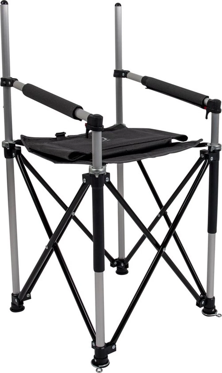 Bo-Camp Kinder Campingstoel Compact - Antraciet 8 Bo-Camp Kinder Campingstoel Compact - Antraciet - Afbeelding 6