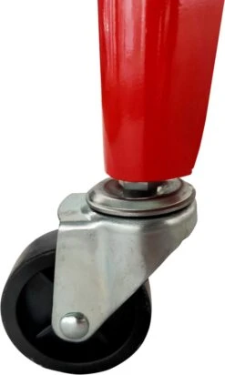 AXI Retro Cooler Rood - Koeler Met Wielen - 76L Inhoud - Koelbox Met Aftapkraan -Buiten Kamperen Apparatuur 719x1200