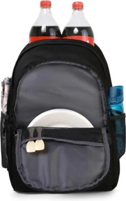 Koeltas Rugzak (25L) - Geschikt Voor 28 Blikjes - Lunchtas Voor Dames En Heren - Zwart -Buiten Kamperen Apparatuur 750x1200 3