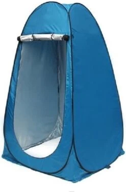 Merkloos 4 In 1 Pop-up Douchetent Voor Omkleden, Douchen, Toilet En Opslag - 1 Persoons Tent - Camping Douche En Omkleedtent - Inclusief Haringen En Draagtas - 190 X 110 X 110 Cm Blauw 18 Merkloos 4 In 1 Pop-up Douchetent Voor Omkleden, Douchen, Toilet En Opslag - 1 Persoons Tent - Camping Douche En Omkleedtent - Inclusief Haringen En Draagtas - 190 X 110 X 110 Cm Blauw -Buiten Kamperen Apparatuur 788x1200