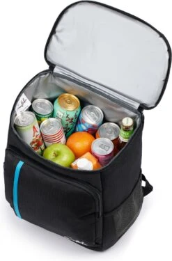 Sunflake Koelrugzak - Lunchtas - Koeltas Backpack Voor Dames & Heren - Zwart -Buiten Kamperen Apparatuur 790x1200