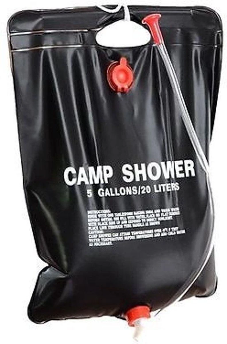 Solar Camping/ Festival Douche 20 Liter Mobiel Opvouwbare (inclusief Douchekop Met Een Slang) 5 Solar Camping/ Festival Douche 20 Liter Mobiel Opvouwbare (inclusief Douchekop Met Een Slang) - Afbeelding 3