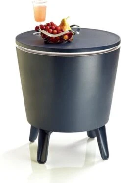 Keter Coolbar Partytafel – 49,5x49,5x57cm - Antraciet -Buiten Kamperen Apparatuur 792x1200 4