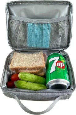 Brisby 4 Laags Geïsoleerde Koeltas - Lunchtas 1.5 Liter - Lichtgrijs -Buiten Kamperen Apparatuur 794x1200 26