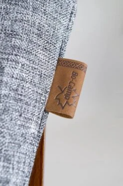 Bo-Camp - Urban Outdoor - Relaxstoel - Bloomsbury - L - Oxford Polyester - Grijs -Buiten Kamperen Apparatuur 795x1200