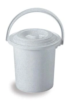 Curver Camping Toiletemmer - Met Deksel - 5 L - Ø 23,5 Cm - Lichtgrijs -Buiten Kamperen Apparatuur 812x1200 2