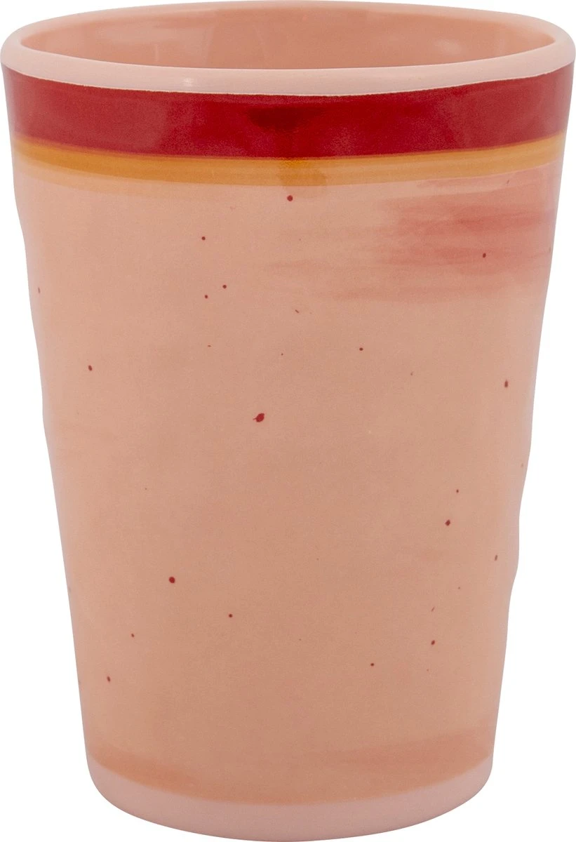 Bo-Camp - Beker - Halo - 400 Ml - 4 Stuks - Terra 5 Bo-Camp - Beker - Halo - 400 Ml - 4 Stuks - Terra - Afbeelding 3