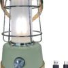 Skandika Kiruna LED-Lamp – Tentlampen – Campinglampen – Buiten Lantaarn – Buitenverlichting – Buiten Lamp - Retro Outdoor Camping Lamp Met Powerbank, Traploos Dimbaar, Draadloos, Oplaadbare Batterij, USB, Warm En Koud Wit, 75h Lichtduur – Groen -Buiten Kamperen Apparatuur 849x1200 10