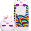 Unicorn Slaapzak -180 Cms | Kinderslaapzak | Slaapzak Junior | Nappers | Children Sleeping Bag | Kinderen Slaapzak | Super Soft 2 In 1 Fun Pillow &Sleepy For Boys | Unicorn Slaapzak | Zachte Slaapzak | Knuffel Slaapzak | 2 In 1 Slaapzak | Kinderen -Buiten Kamperen Apparatuur 868x1200 2