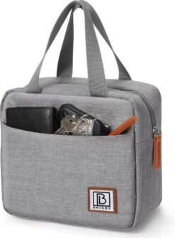 Brisby 4 Laags Geïsoleerde Koeltas - Lunchtas 4 Liter - Lichtgrijs -Buiten Kamperen Apparatuur 886x1200 3
