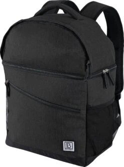 Brisby 4 Laags Geïsoleerde Koeltas Rugzak - 25 Liter - Met Handige Vakken Voor Bestek En Essentials - Waterafstotend Materiaal - Zwart -Buiten Kamperen Apparatuur 891x1200 1