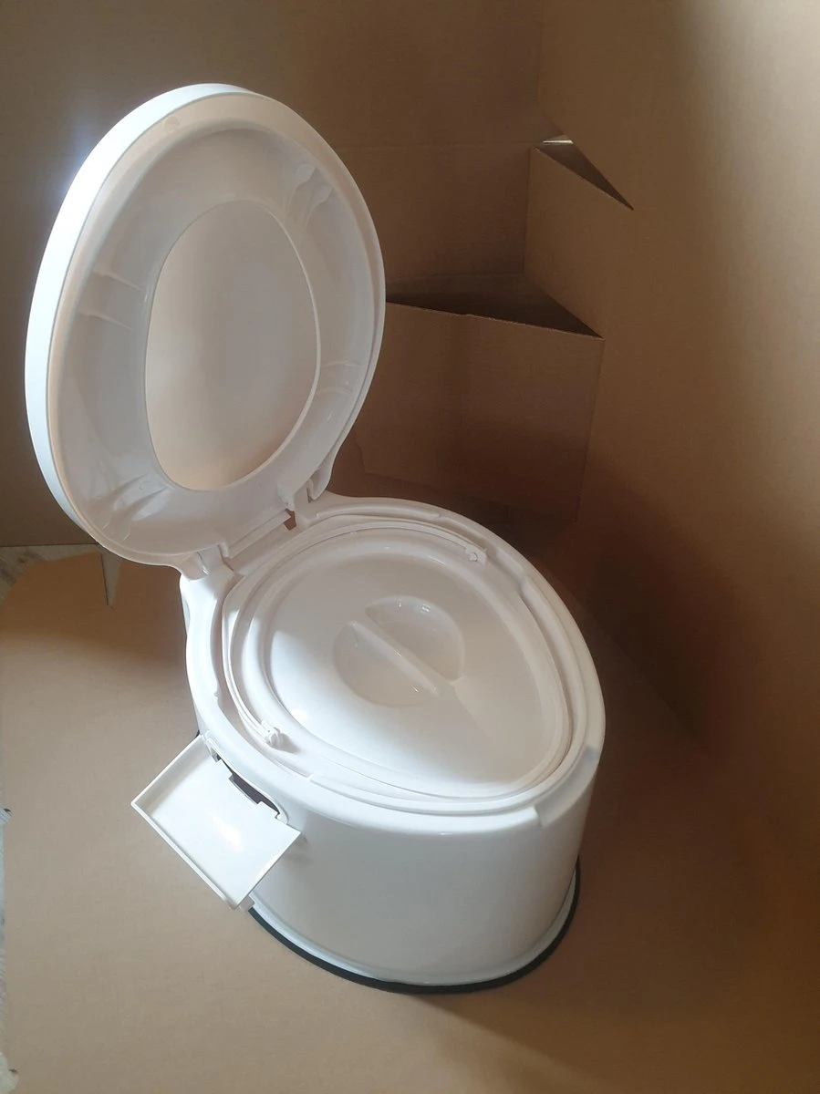 Merkloos Camping Toilet - Porta Potti - Kampeer Toilet - Mobiele Toilet - WC - Draagbaar 7 Liter 4 Merkloos Camping Toilet - Porta Potti - Kampeer Toilet - Mobiele Toilet - WC - Draagbaar 7 Liter - Afbeelding 2