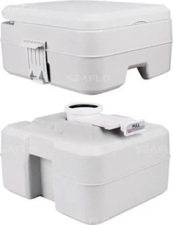 SeaFlo Portable Toilet - Meeneembaar Toilet - Draagbaar Toilet - Chemisch Toilet 20liter - Camping Toilet 20l - WC -Buiten Kamperen Apparatuur 922x1200