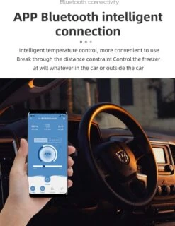 Alpicool 55L - Koelkast/vriezer - 12V-24V/230V - Compressor - APP - Voor Auto En Huis - Outdoor Camping Benodigdheden -Buiten Kamperen Apparatuur 926x1200 3