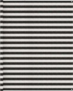 VidaXL Tenttapijt 250x600 Cm Antracietkleurig En Wit