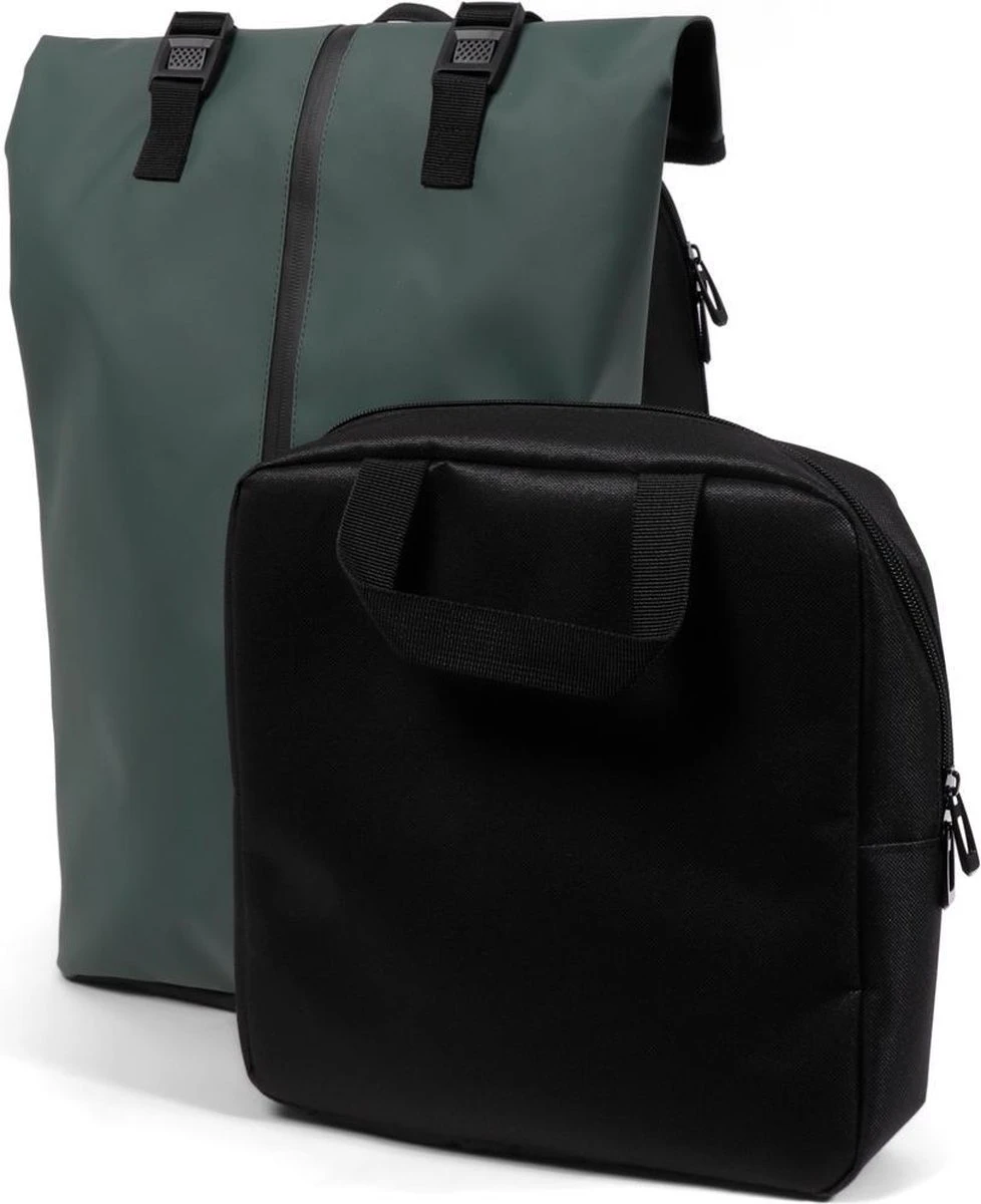 Norländer Picknick Rugtas - Koeltas - Inclusief Bestek - Groen 8 Norländer Picknick Rugtas - Koeltas - Inclusief Bestek - Groen - Afbeelding 6