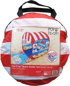 Pop-Up Strandtent: Beach Hut - Speeltent -Buiten Kamperen Apparatuur 986x1200